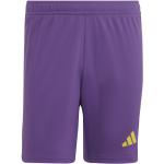 Shorts de sport adidas Tiro 23 violets en polyester respirants Taille M pour homme en promo 