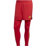 Pantalons de sport adidas Tiro 23 rouges en polyester respirants Taille S pour homme 