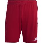 Shorts de sport adidas Tiro 23 rouges en polyester respirants Taille XS pour homme 