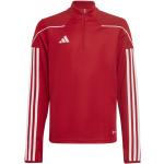 Vestes de sport adidas Tiro 23 rouges en polyester respirantes pour fille en promo de la boutique en ligne 11teamsports.fr 