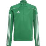 Vestes de sport adidas Tiro 23 vertes en polyester respirantes pour fille en promo de la boutique en ligne 11teamsports.fr 