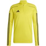 Vestes de survêtement adidas Tiro 23 jaunes en polyester respirantes à col montant Taille 3 XL pour homme en promo 
