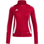 adidas Tiro 24 veste d'entrainement femmes rouge