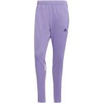 Pantalons de sport adidas Tiro violets en polyester respirants Taille M pour homme 