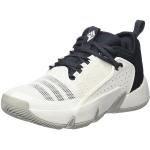 Chaussures de basketball  adidas blanches Pointure 29 look fashion pour enfant 
