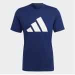 T-shirts techniques adidas Essentials bleues foncé Taille XXL look fashion pour homme 