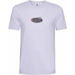 T-shirts col rond adidas violets en coton à motif cactus à manches courtes à col rond Taille M pour homme 