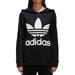 Adidas - Trefoil Hoodie - Sweat à capuche - Femme - Noir/Blanc - 36 FR