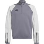 Sweatshirts adidas gris en polyester pour fille en promo de la boutique en ligne 11teamsports.fr 