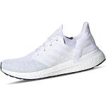 Chaussures de running adidas Ultra boost 20 blanches Pointure 41,5 look fashion pour homme 
