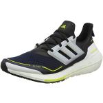 Chaussures de running adidas Ultra boost 21 blanches Pointure 42 look fashion pour homme en promo 
