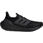 Chaussures de running adidas Ultra boost noires légères à lacets look fashion 