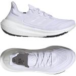 Chaussures de running adidas Ultra boost blanches en caoutchouc respirantes Pointure 43,5 pour homme en promo 