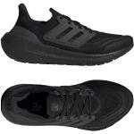 Chaussures de running adidas Ultra boost noires en caoutchouc respirantes Pointure 42,5 pour homme en promo 