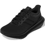 Chaussures de running adidas Junior noires en fil filet à lacets Pointure 40 look fashion pour enfant en promo 