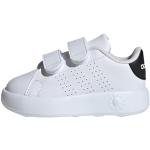 Baskets velcro adidas Advantage blanches en fibre synthétique à scratchs Pointure 23 look fashion pour bébé en promo 