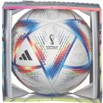 Ballons de foot adidas blancs en caoutchouc FIFA en promo 