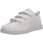 adidas Vs Adv Cl Cmf C, Chaussures de Running Mixte Enfant, Blanc Cassé (Ftwr White/super Pink F5), 33 EU