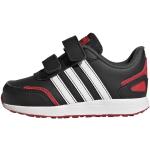 adidas VS Switch 3 Lifestyle Running Hook and Loop Strap Shoes Sneaker, Core Black/FTWR White/Vivid Red, Numeric_28 EU