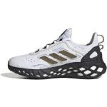 adidas Web Boost J Sneaker, FTWR White/Gold met./Core Black, 38 EU