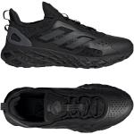 Chaussures de running adidas Boost noires en caoutchouc réflechissantes Pointure 45,5 pour homme en promo 