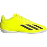 Chaussures de football & crampons jaunes en fibre synthétique respirantes à lacets Pointure 28 