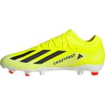 Chaussures de football & crampons adidas X jaunes à lacets Pointure 39,5 look fashion 