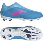 Chaussures de football & crampons adidas X Speedflow bleues en fil filet Pointure 38,5 pour enfant en promo 