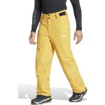 Pantalons de ski adidas jaunes imperméables respirants Taille M pour homme 