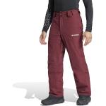 Pantalons de ski adidas violets imperméables respirants Taille L pour homme 