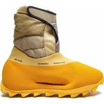 Baskets velcro adidas Yeezy jaunes en caoutchouc étanches à bouts ronds à scratchs pour femme 