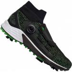 Chaussures de golf adidas Golf noires en caoutchouc Boa Fit System Pointure 40 pour homme 