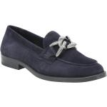Chaussures casual Adige bleues en cuir Pointure 41 avec un talon jusqu'à 3cm look casual pour femme en promo 