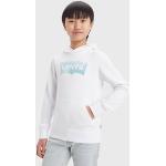 Sweats à capuche Levi's blancs en jersey enfant bio éco-responsable Taille 14 ans en promo 
