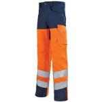 Pantalons de travail orange pour homme 