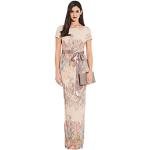 Adrianna Papell - Robe - Manches Courtes - Femme - Rose - 40