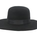 Chapeaux en feutre noirs en feutre Zorro 59 cm Tailles uniques pour femme 