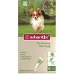 Advantix traitement anti tiques, anti puces, anti moustiques Advantix | Conditionnement : 6 pipettes de 0.4 ml | Type de chien : Advantix