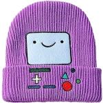 Adventure Time Bonnet tricoté pour l'hiver, Purple, M