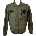 Vestes vintage Aeronautica Militare kaki Taille M look militaire pour homme 