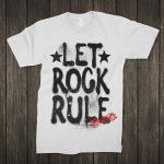 Aerosmith Let Rock Rule T-Shirt Rock And Roll T-Shirt