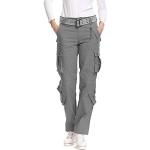 Pantalons de randonnée gris camouflage Taille XL look casual pour femme 