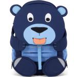 Sacs à dos scolaires Affenzahn bleus à motif ours 8L pour enfant 