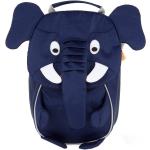 Sacs à dos scolaires Affenzahn bleus à motif éléphants 4L pour enfant 