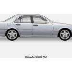 Affiches à motif voitures Mercedes Benz C-Class 