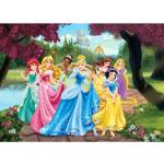 Papiers peints intissés roses Disney 