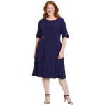 Robes bleues en polyester made in France Taille XXL look casual pour femme 