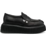Chaussures casual AGL Attilio Giusti Leombruni noires en caoutchouc à bouts ronds Pointure 41 look casual pour femme en promo 