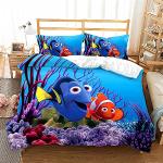 Agmdno Finding Nemo Parure de lit pour enfant avec