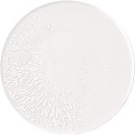 Assiettes plates blanches en porcelaine diamètre 27 cm 